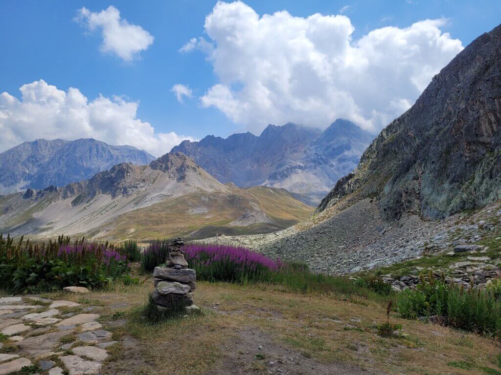 Vue depuis le refuge du mont Thabor