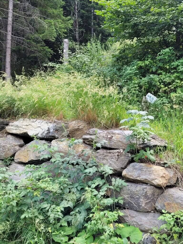 Indication du GR5 Arplane