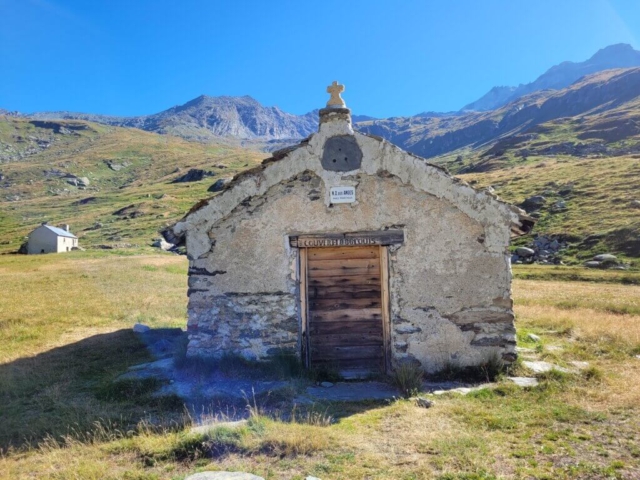 Notre Dame des Anges près du refuge du fond d'Aussois Notre Dame des Anges près du refuge du fond d'Aussois