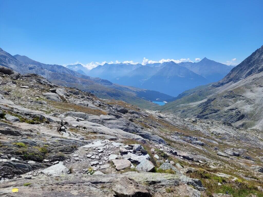 Sentier pour le col d'Aussois