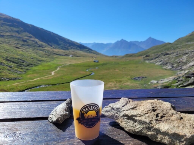 Un jus d'orange au refuge du Fond d'Aussois Un jus d'orange au refuge du Fond d'Aussois