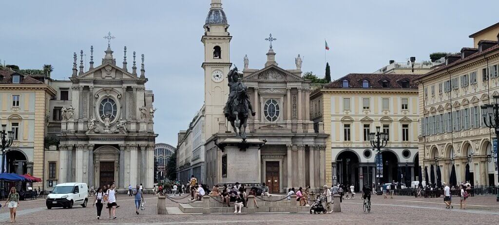 Piazza san Carlo Turin