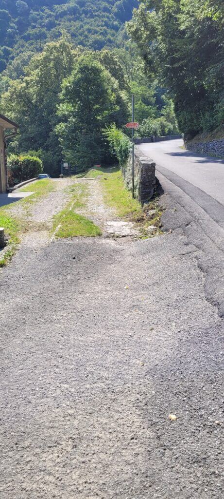 sentier du voyageur Prendre à gauche