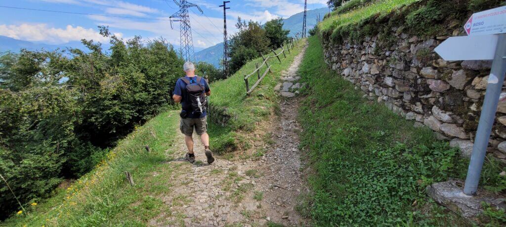 sentier du voyageur descendre