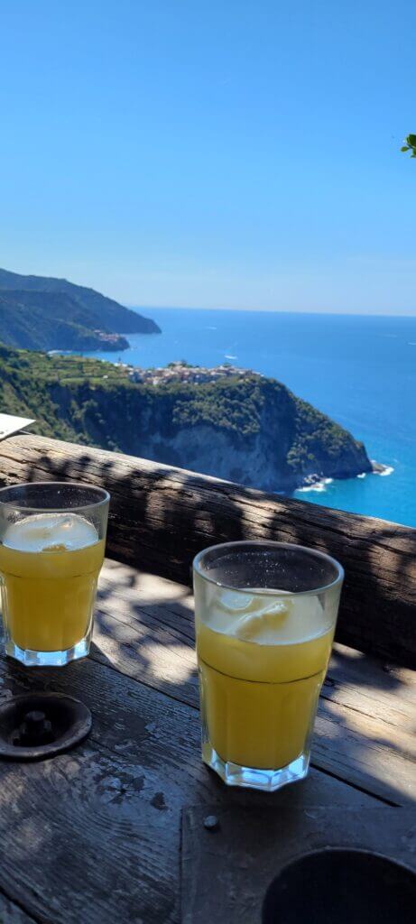 Jus d'orange Bar Il Gabbiano