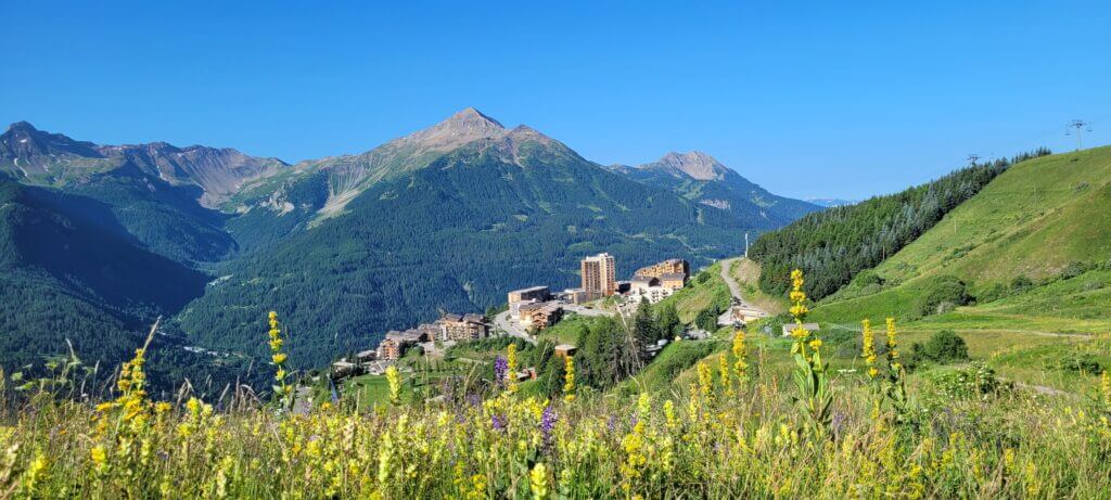 Randonnée dans le Champsaur Station
