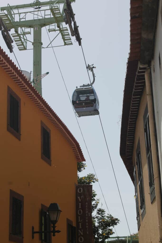 Téléphérique à Funchal