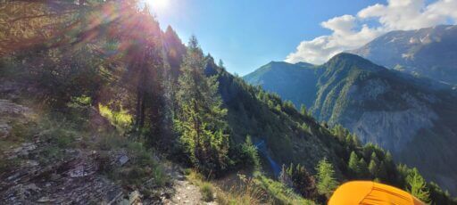 Alpages Vue sur les montagnes