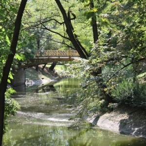 ambiance romantique à varosliget à Budapest