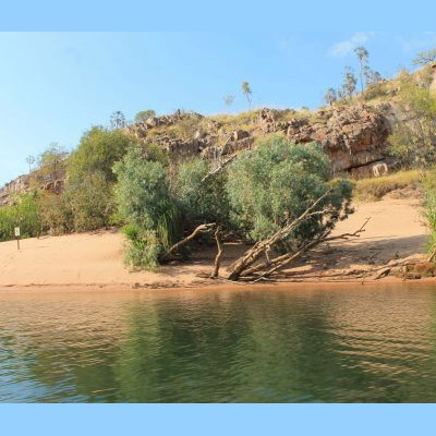 Berge de la rivière Katherine dans le parc de Mitmiluk en Australie