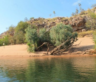Berge de la rivière Katherine dans le parc de Mitmiluk en Australie