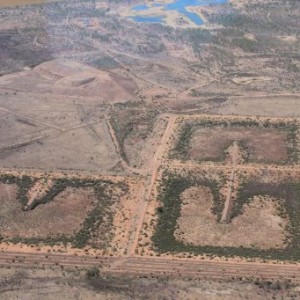 Drôles de formes vu du ciel en Australie