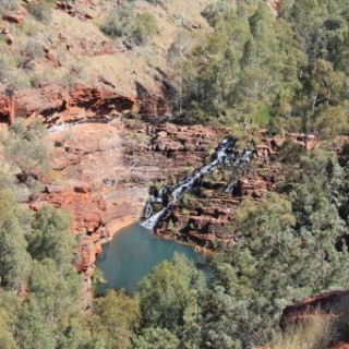 Fortescue Gorge dans le parc Karijini en Australie