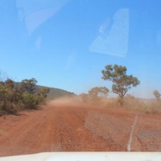 Piste dans le Karijini National Park en Australie