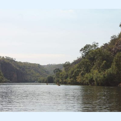 Rivière Katherine dans les gorges du parc de Mitmiluk en Australie