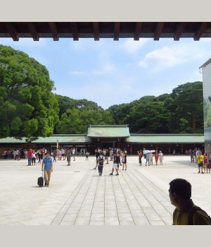 Sanctuaire Meiji Jingu Parc Yoyogi