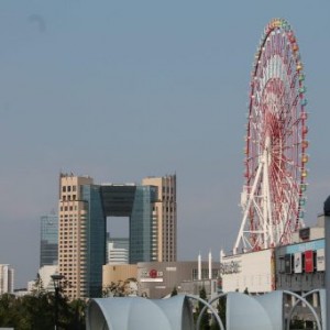 Telecom Center dans le quartier d'Odaiba à Tokyo