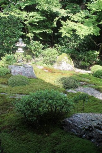 jardin vert du temple Nanzen-ji