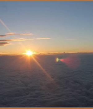 lever du soleil au mont Fuji