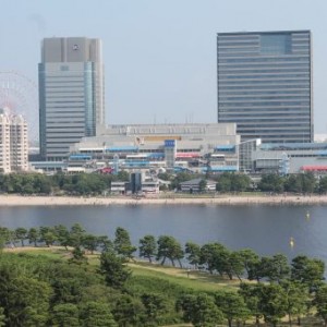 odaiba depuis le rainbow bridge (2)