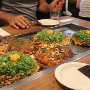 okonomiyakis mangés à Hiroshima