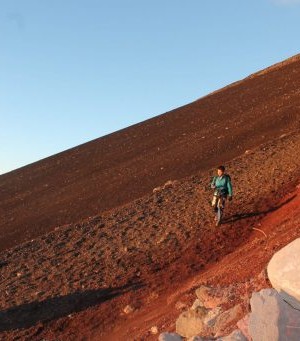 terrain meuble du mont Fuji