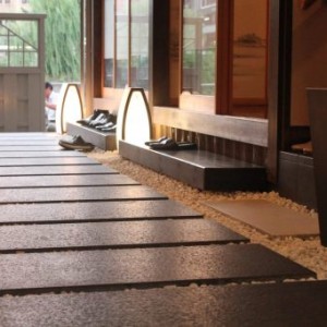 entrée d'un restaurant à Pontocho